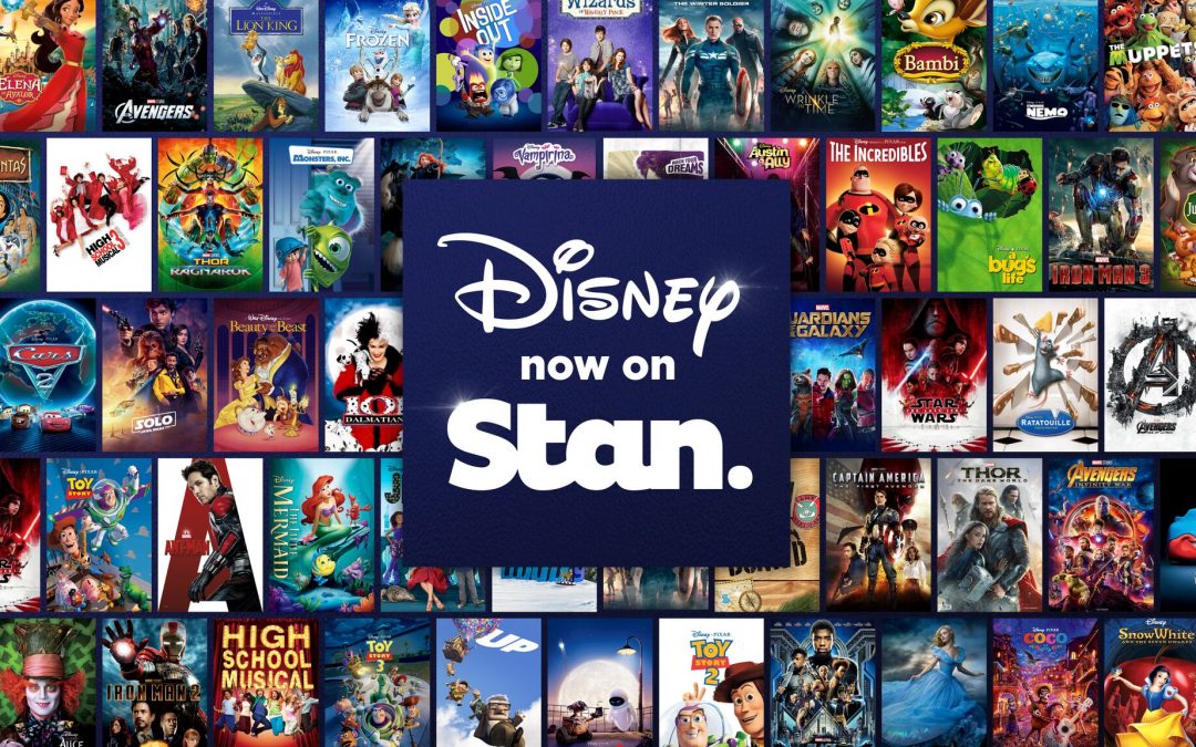 Disney streaming on Stan in Australia